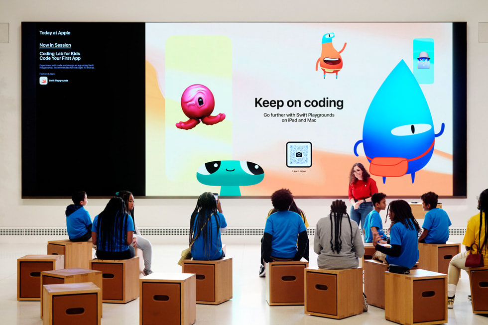 计算机科学教育周将至，苹果推出全新 Today at Apple 课程
